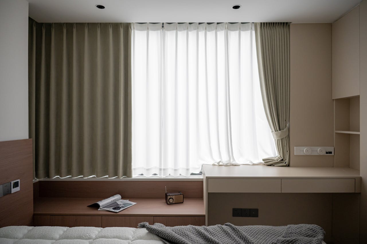 Vertical blinds for large windows